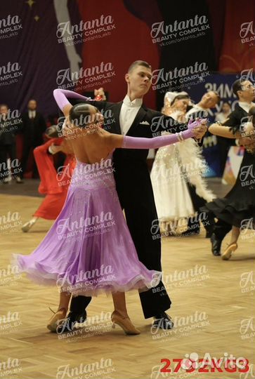 Платье для бальных танцев стандарт