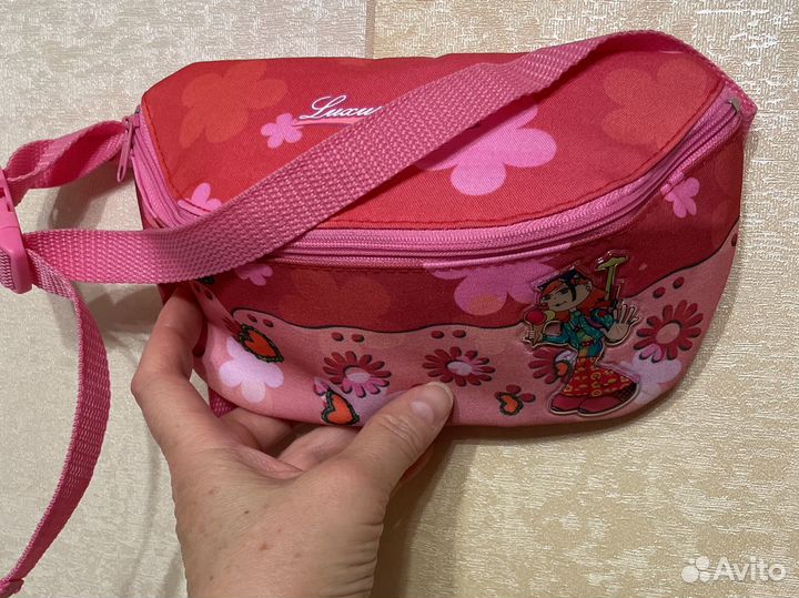 Детская сумка на пояс для девочки новая