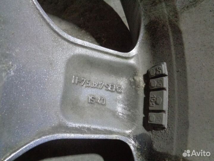 17 диски бмв 5 *120 7,5j et 40 dia 72.6 №148