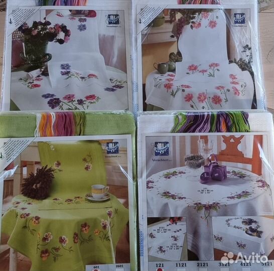 Наборы для вышивания крестом Vervaco. Orchidea