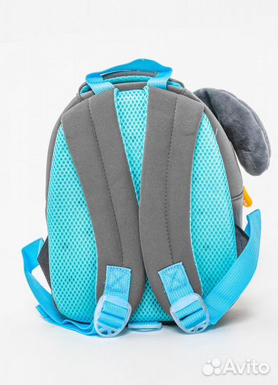 Рюкзак ребенку Щенок серый