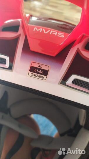 Эндуро шлем Fox V1 Helmet Blue/Red Multi XL61-62