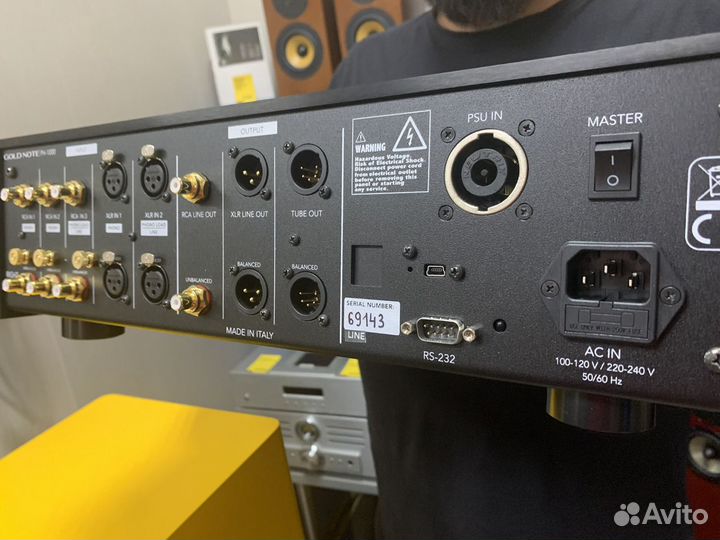 Фонокорректор gold note PH-1000