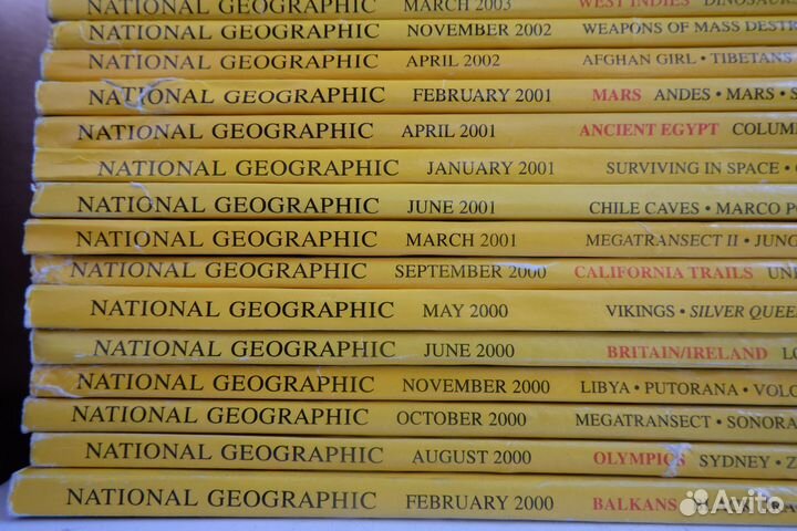 National Geographic на английском 2000-2007