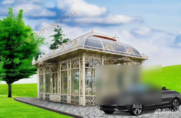 Кованые беседки круглые. Art: D249