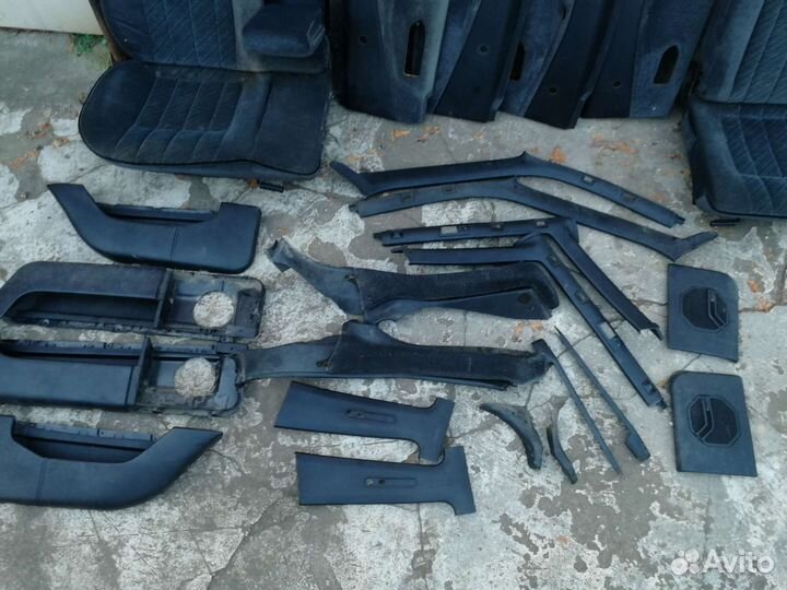 Частичный пластик салона passat b3 1991