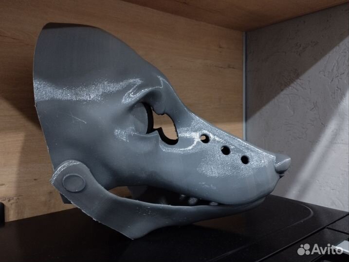 Фурсьют основа печатная лиса с глазами