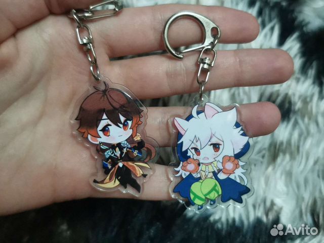 Брелоки геншин импакт
