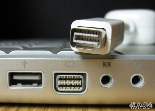 Переходник Mini DVI - hdmi (MacBook) новые
