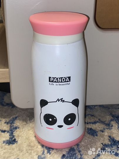 Термос милый с пандой