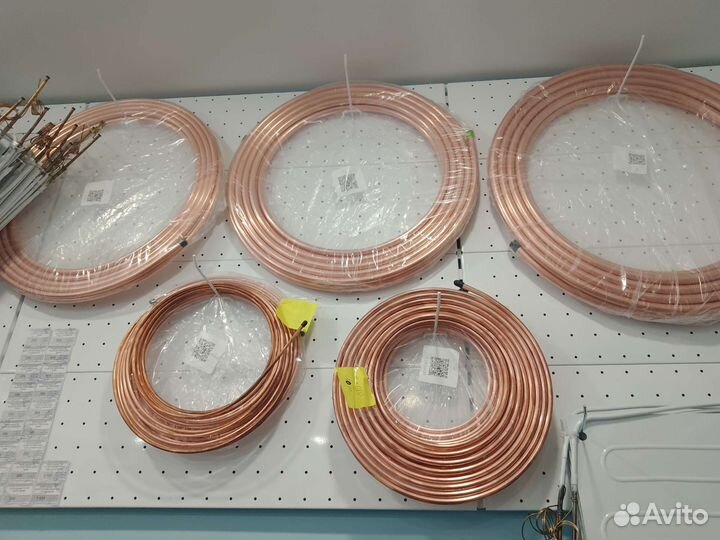 Трубка медная для кондиционера 1/4 и 3/8 и другая