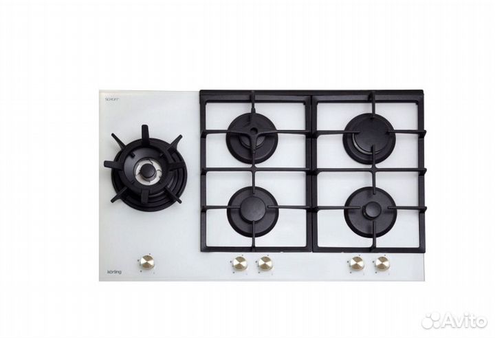 Новая газовая варочная панель Korting