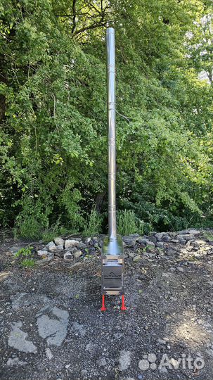 Мобильная Печь для обогрева палатки или гаража