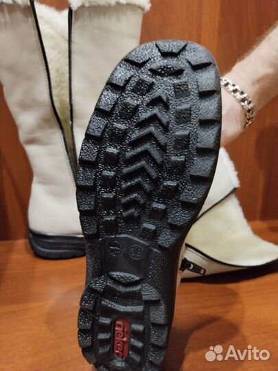 Зимние женские сапоги 38 натуральная кожа
