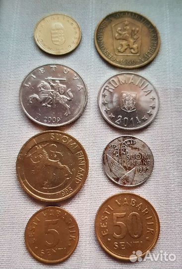 Монеты разных стран