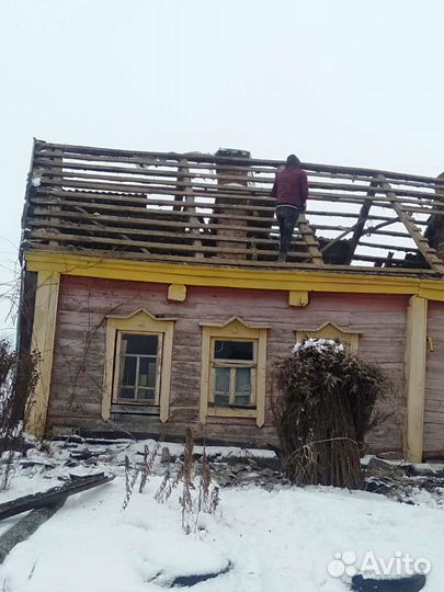Демонтаж разбор ветхих строений