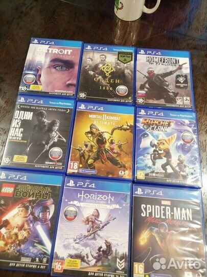 Продажа дисков ps4