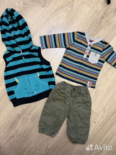 Футболки, легинсы, кофты для девочки 0-3 года