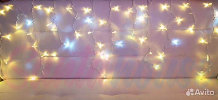 Гирлянда бахрома уличная 50 метров