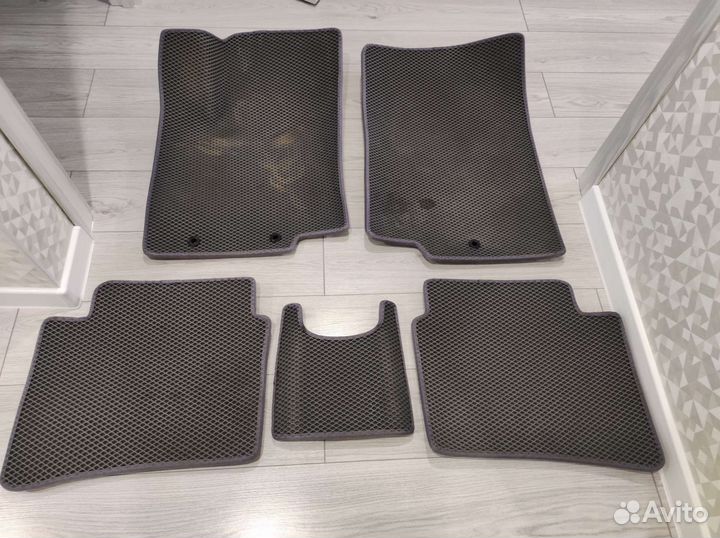 Ева коврики на hyundai solaris