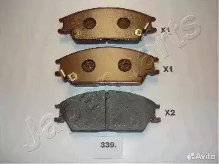 Japanparts PA339AF Колодки пер.диск. Lantra Pony S