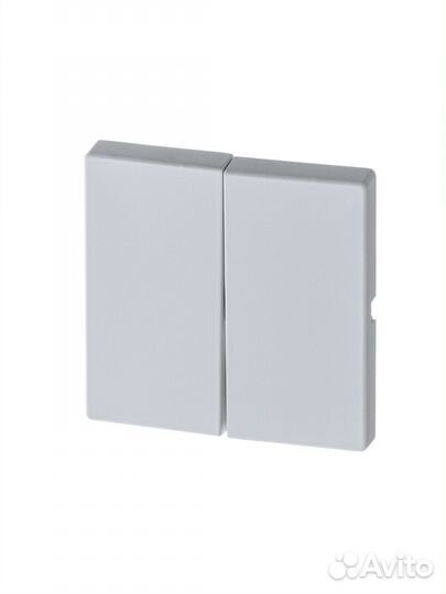 ABB BJE Solo/Future Белый бархат Клавиша 2-ая