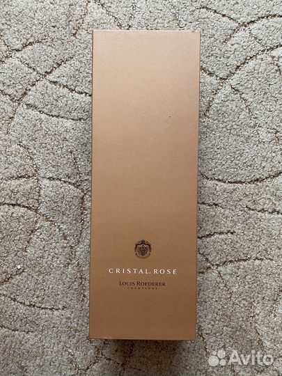 Коробка от шампанского кристаль Cristal rose 2013