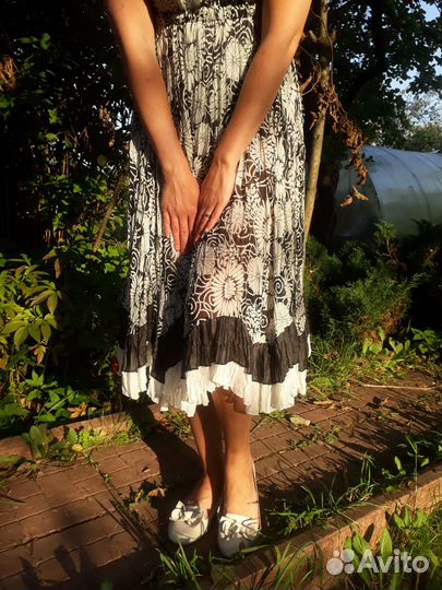 Сарафан натуральный шелк