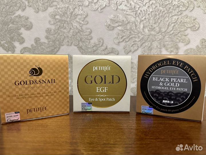 Гидрогелевые патчи для глаз (Корея)