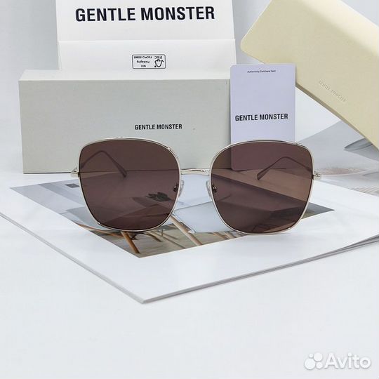 Очки солнцезащитные Gentle Monster Bling коричневы