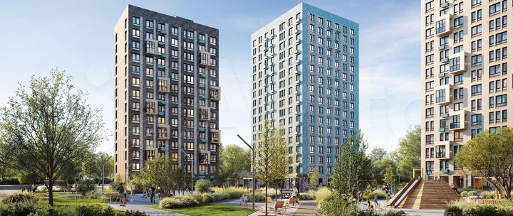 2-к. квартира, 38,2 м², 14/17 эт.