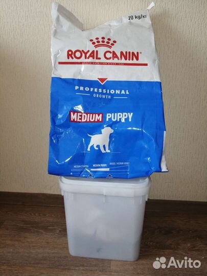 Корм для щенков royal canin medium