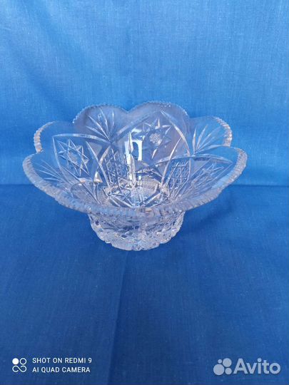 Вазы/Конфетницы/Салатники хрустальные
