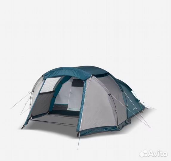 Палатка 4х местная декатлон