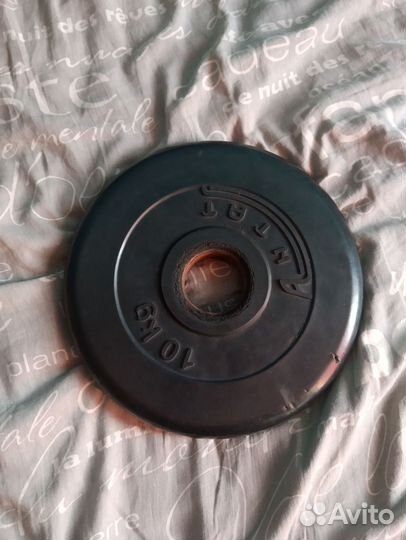 Штанга гриф блины бу