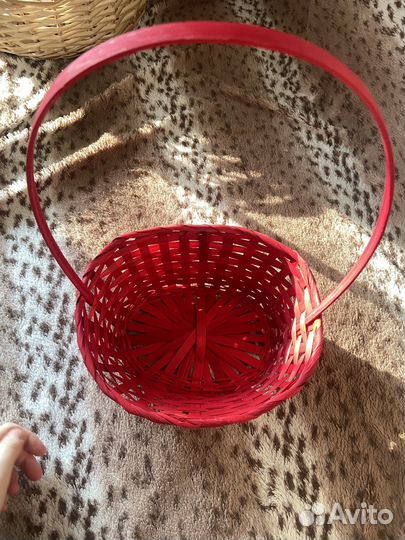 Корзина плетеная маленькая