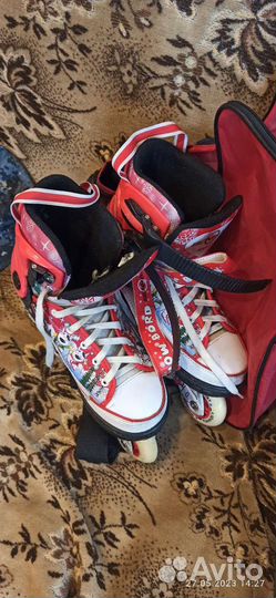 Раздвижные коньки роликовые 36-40