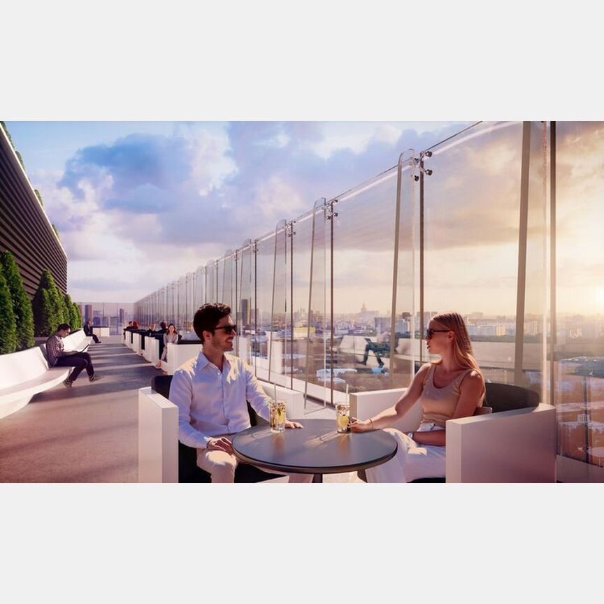 4-к. квартира, 129 м², 42/50 эт.