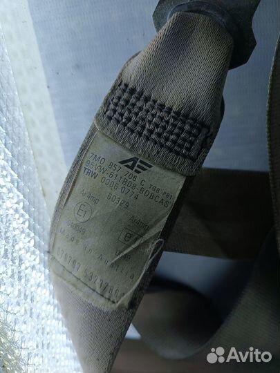 Ремень безопасности Volkswagen Sharan