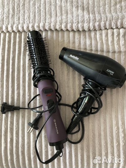 Щетка-фен, фен