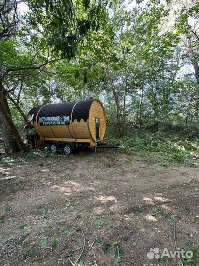 Мобильная Баня Бочка
