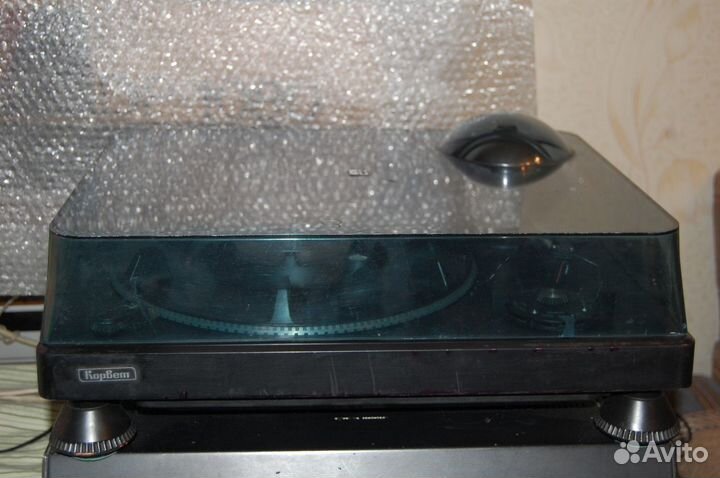 Виниловый проигрыватель Корвет 038