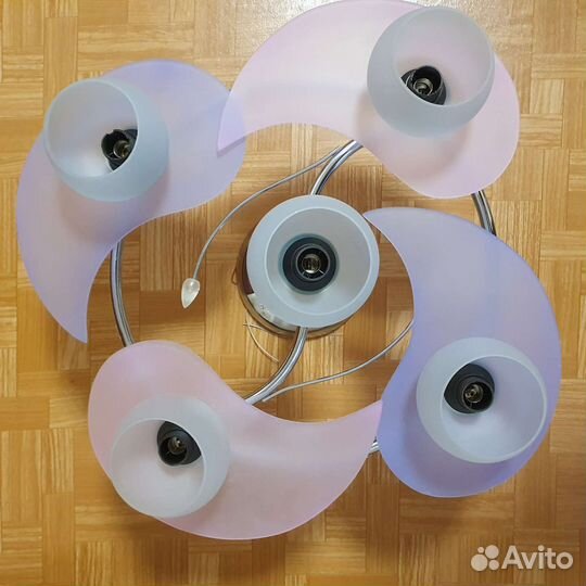 Светильник потолочный люстра 5 ламп