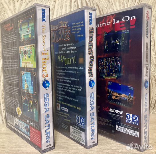 Sega Saturn игры