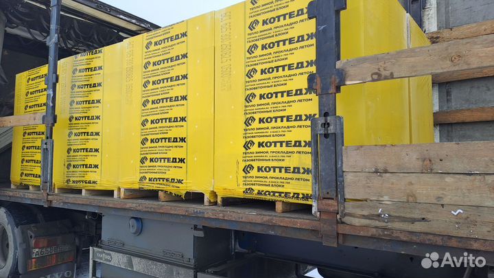 Коттедж стеновой газоблок