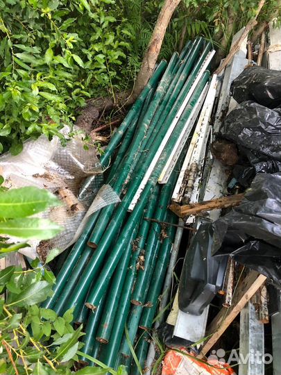 Забор сетка рабица