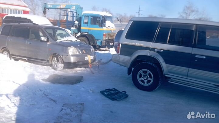 Буксировка на жесткой сцепке