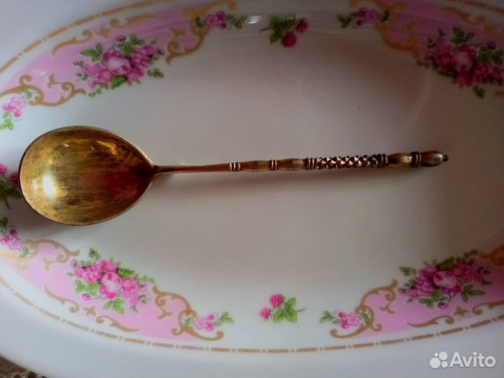 Ложечка для варенья.Серебро 84 проба