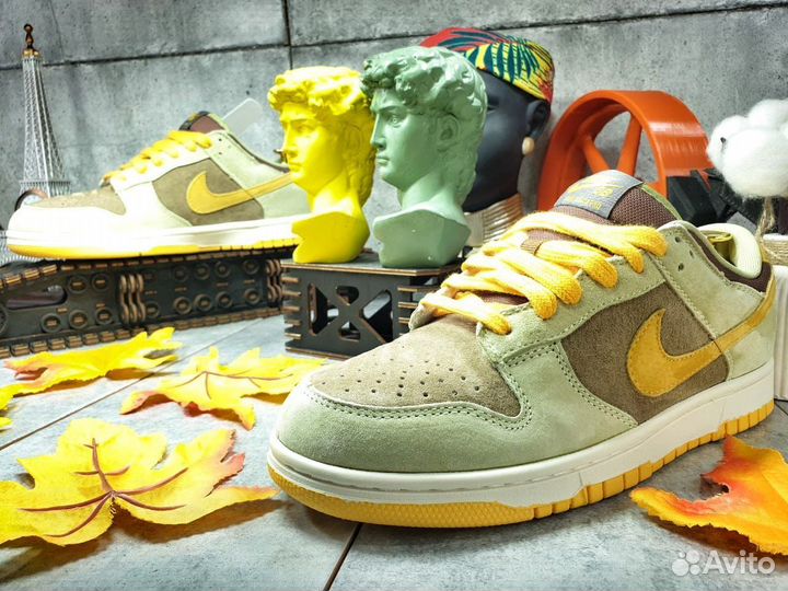 Кроссовки мужские Nike SB Dunk Low Dusty Olive