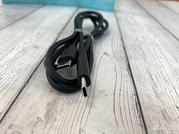 Кабель type C - type C,черный,5А